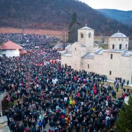 Литија и молебан у Ђурђевим Ступовима