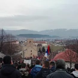 Литија и молебан у Ђурђевим Ступовима