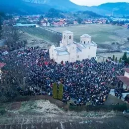 Литија и молебан у Беранама