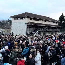 Литија и молебан у Беранама