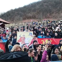 Литија и молебан у Беранама