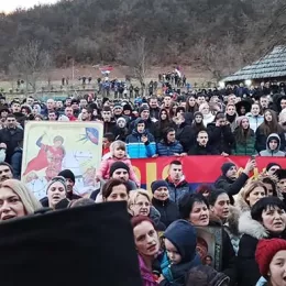 Литија и молебан у Беранама