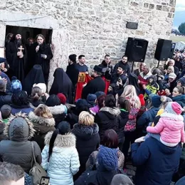 Литија и молебан у Беранама