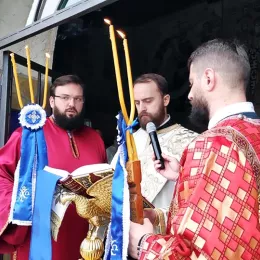 Епископи Јоаникије и Јован у Дајбабама служили помен оцу Луки (Анићу)