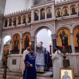 Епископ Јоаникије богослужио у никшићком Саборном храму 