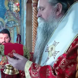 Владика Јоаникије у Барама Радовића