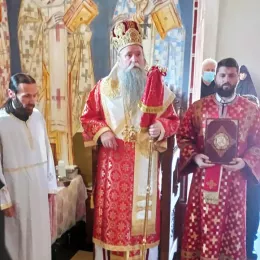 Владика Јоаникије у Барама Радовића