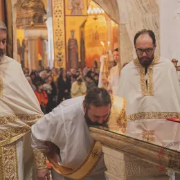 Владика Јоаникије у подгоричком Храму Христовог васкрсења