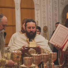 Владика Јоаникије у подгоричком Храму Христовог васкрсења