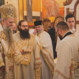 Владика Јоаникије у подгоричком Храму Христовог васкрсења