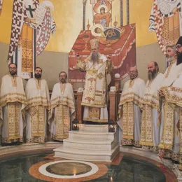 Владика Јоаникије у подгоричком Храму Христовог васкрсења
