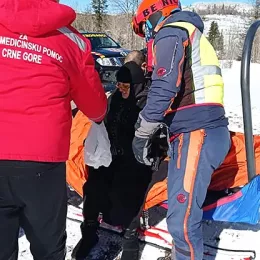 Спашена монахиња из Сомине, пребачена у никшићку болницу