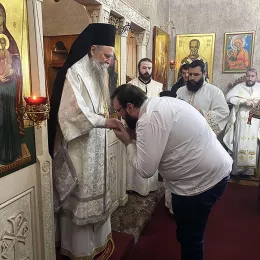 Епископ Јоаникије служио у манастиру Ђурђеви Ступови