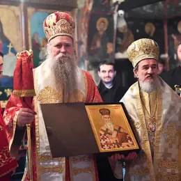 Епископ Атанасије прославио имендан