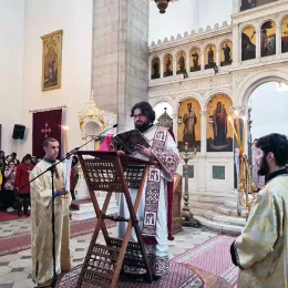 Епископ будимљанско-никшићки Г. Методије богослужио у никшићкој Саборној цркви