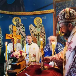 Литургија и сједница Епархијског управног одбора