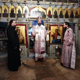 Литургија и сједница Епархијског управног одбора