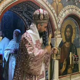 Владика Методије на празник Сретења Господњег служио Литургију у манастиру Заграђе