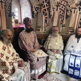 Владика Методије на празник Сретења Господњег служио Литургију у манастиру Заграђе