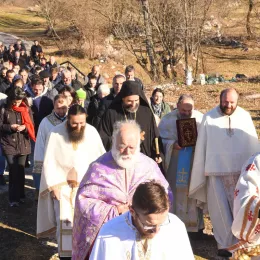 Епископ Методије на Сретење Господње служио Литургију у цркви Вазнесења Господњег у Драговољићима