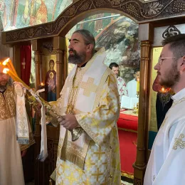Епископ Методије на Сретење Господње служио Литургију у цркви Вазнесења Господњег у Драговољићима