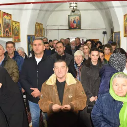 Епископ Методије на Сретење Господње служио Литургију у цркви Вазнесења Господњег у Драговољићима