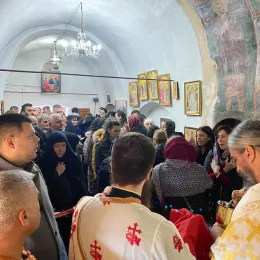 Епископ Методије на Сретење Господње служио Литургију у цркви Вазнесења Господњег у Драговољићима