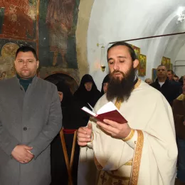 Епископ Методије на Сретење Господње служио Литургију у цркви Вазнесења Господњег у Драговољићима