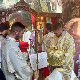 Епископ Методије на Сретење Господње служио Литургију у цркви Вазнесења Господњег у Драговољићима