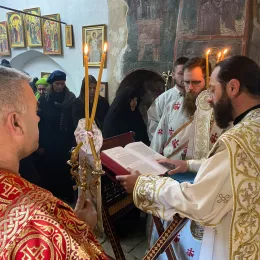 Епископ Методије на Сретење Господње служио Литургију у цркви Вазнесења Господњег у Драговољићима