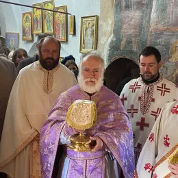 Епископ Методије на Сретење Господње служио Литургију у цркви Вазнесења Господњег у Драговољићима