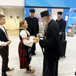 Патријарх српски Порфирије стигао у Њујорк