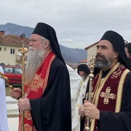 На православном гробљу у Беранама сахрањен протојереј-ставрофор Драган Ристић