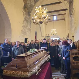 На православном гробљу у Беранама сахрањен протојереј-ставрофор Драган Ристић