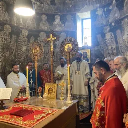 На православном гробљу у Беранама сахрањен протојереј-ставрофор Драган Ристић