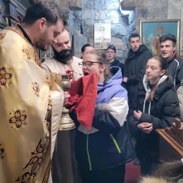 Литургија у Бијелом Пољу