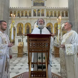 Епископ Методије служио Литургију у никшићком Саборном храму