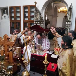 Литургија у Саборном храму у Никшићу