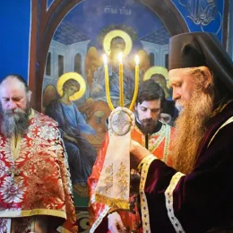 Пређеосвећена Литургија и исповијест свештенства на Жабљаку