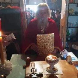 Литургија Пређеосвећених Дарова и Јелеосвећење у Страшевини