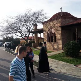 Епископ Јоаникије богослужио у манастиру Хиландару