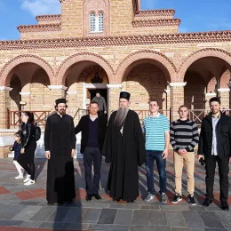 Епископ Јоаникије богослужио у манастиру Хиландару