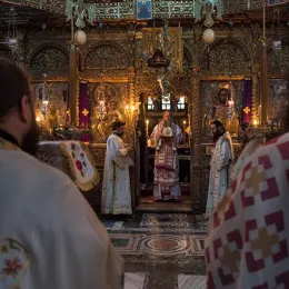 Епископ Јоаникије богослужио у манастиру Хиландару