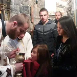 Литургија у цркви Светих Апостола Петра и Павла