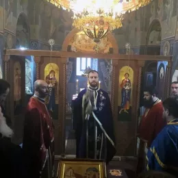 Литургија Пређеосвећених Дарова у манастиру Блишкова