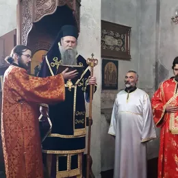 Пређеосвећена Литургија у Ђурђевим Ступовима