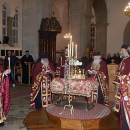 Бденије у Саборној цркви у Никшићу уочи Крстопоклоне недјеље