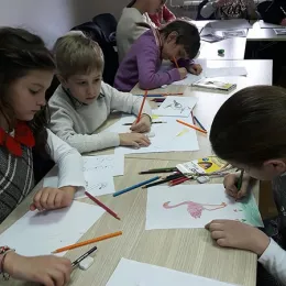 Дјеца с љубављу „Нашем патријарху Павлу“