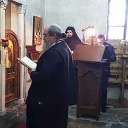 Епископ Јоаникије служио Канон Светог Андреја Критског