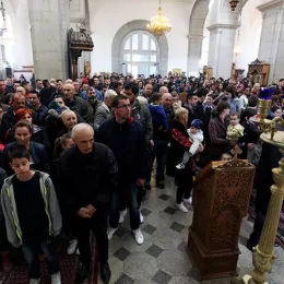 Крстопоклона недјеља у никшићкој Саборној цркви